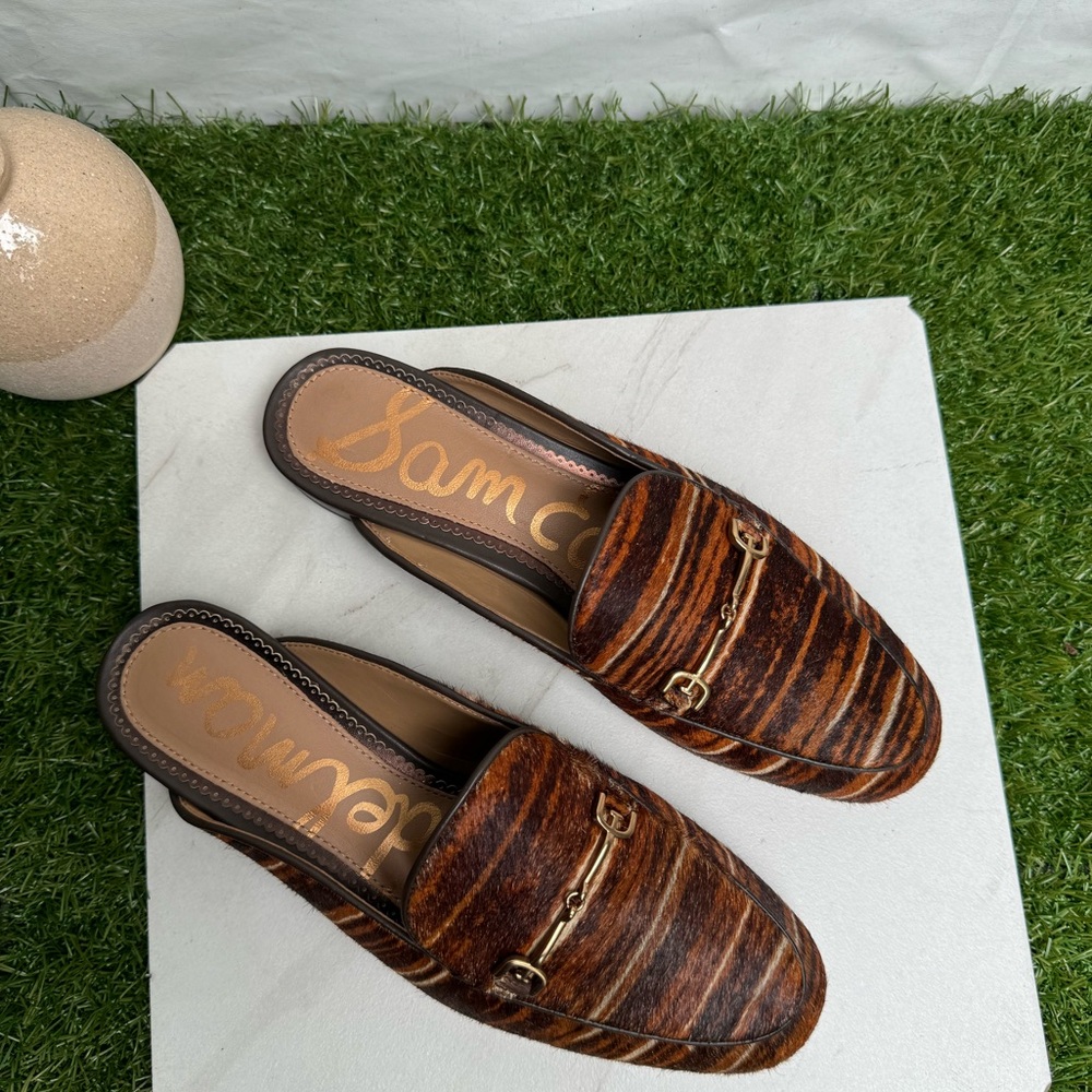 SAM EDELMAN
Linnie Fur Bit Mules size 6.5 brand new